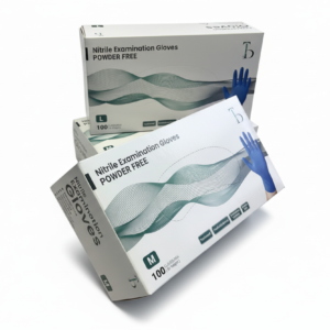 Angled glove boxes