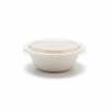 Bagasse Bowl with Flat Lid