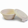 Bowl with lid on the side - pattern matched