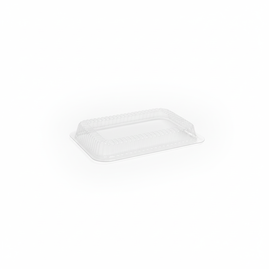 Clear dome lid - centered