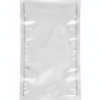 Clear vacuum bag 1 on pure white background