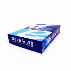 Double A paper box with ECOSE white background
