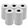Enhanced thermal receipt paper rolls with ECOSE white background