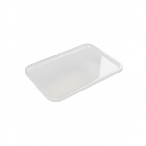 Lid without tab on white background