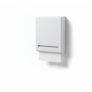 M-fold napkin minimal exposure with dispenser