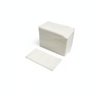 Napkins with pure white background - no gray