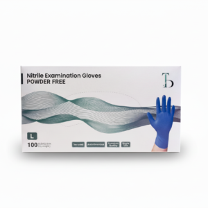 Nitrile gloves size L with shadow