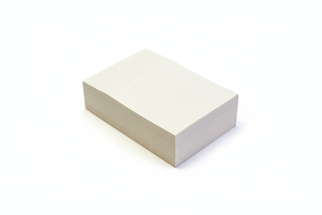 Notepad stack - bird's eye view