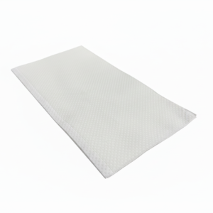 Single napkin with pure white background