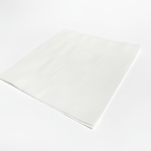 Single napkin with ultra-white background