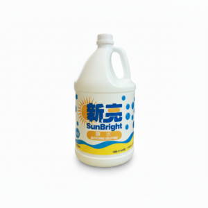 Subtly brightened SunBright bottle