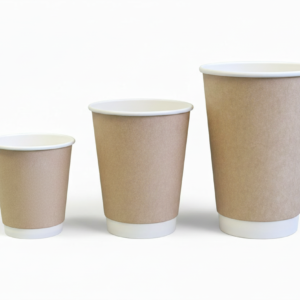 Three coffee cups - texture matched