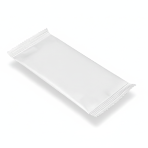 Ultra White Background Wet Tissue Package